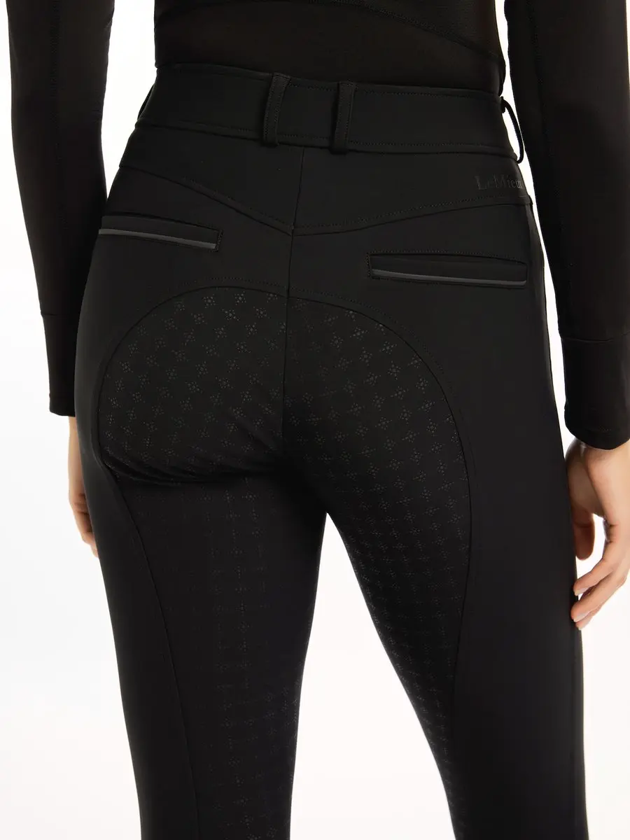 Lemieux Isabelle Full Grip Paardrijbroek - Zwart - afbeelding 2 van 5