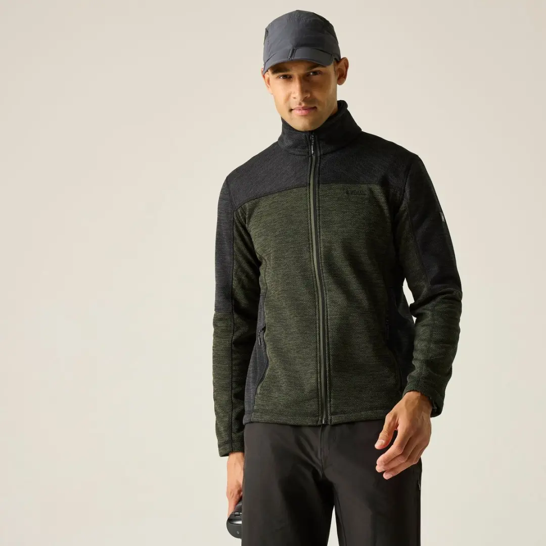 Heren Highton Midlayer Fleece met volledige ritssluiting