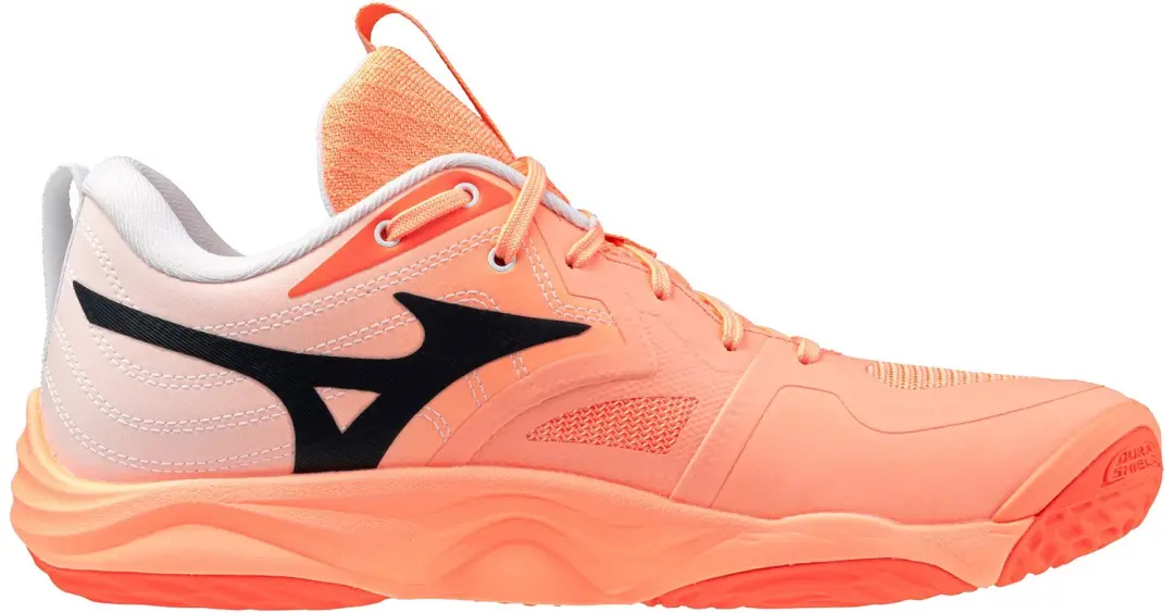 Mizuno Wave Momentum Elite Indoor Schoenen - Flamingo Koraal - afbeelding 2 van 6