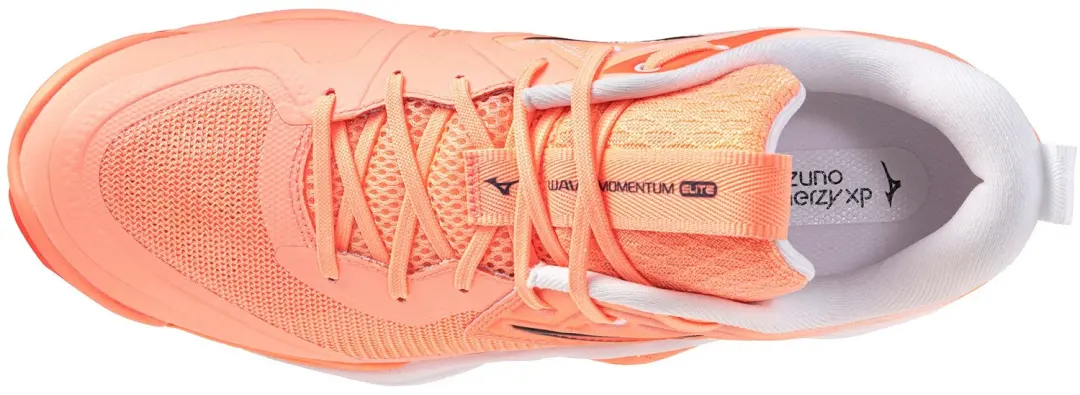 Mizuno Wave Momentum Elite Indoor Schoenen - Flamingo Koraal - afbeelding 3 van 6