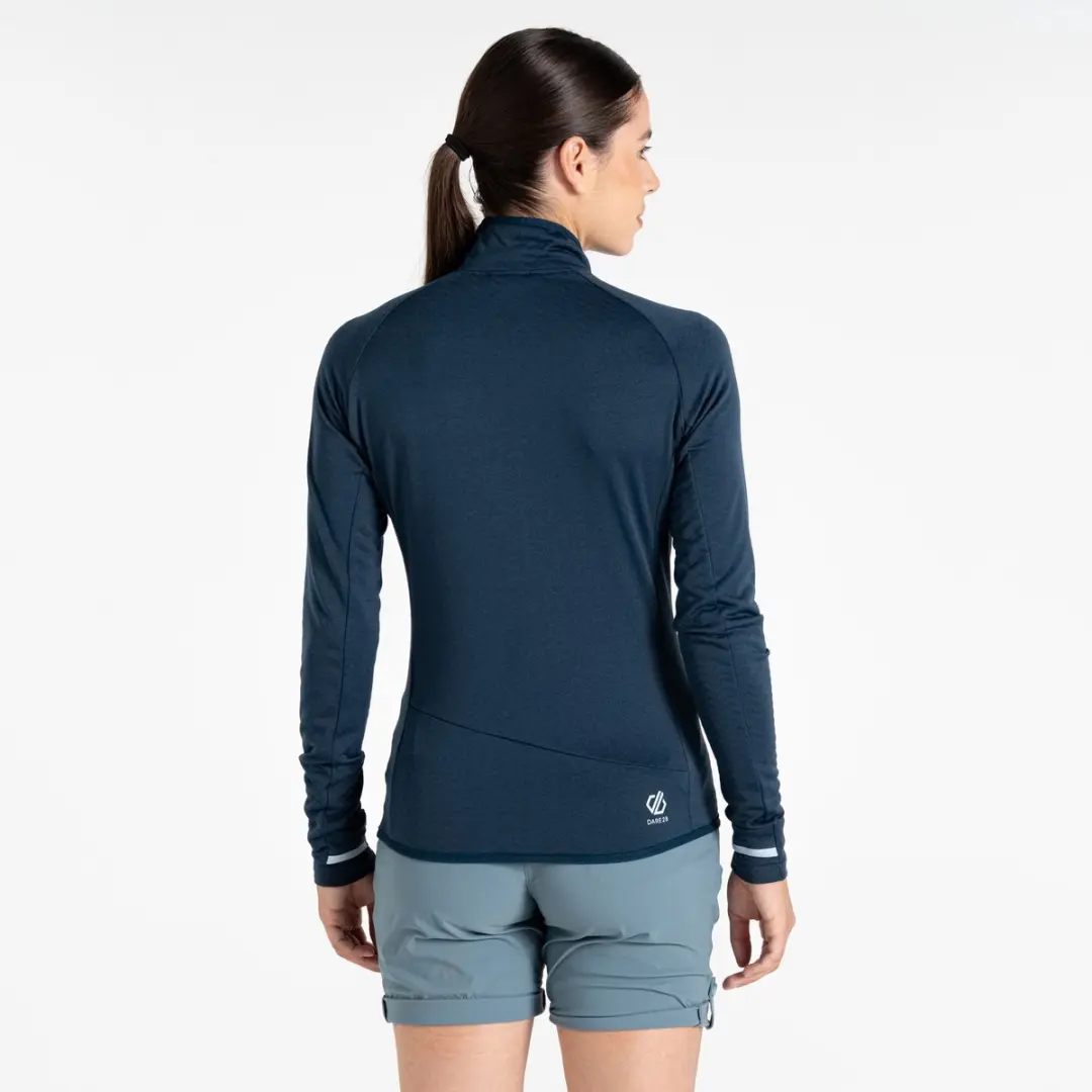 Dare 2b Emerging Core Stretch Dames Sweatshirt - Blauw - afbeelding 6 van 6