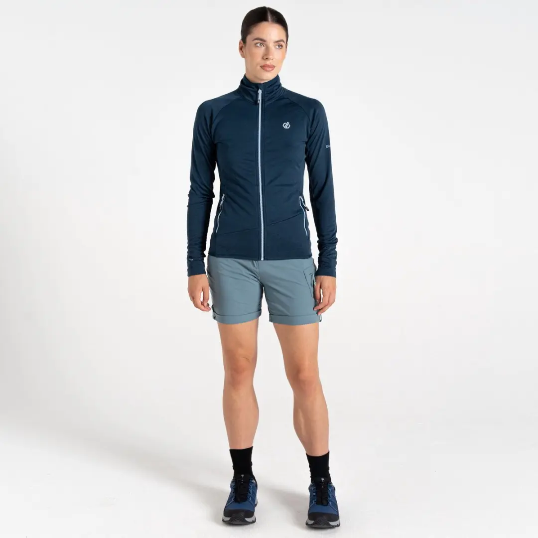 Dare 2b Emerging Core Stretch Dames Sweatshirt - Blauw - afbeelding 5 van 6