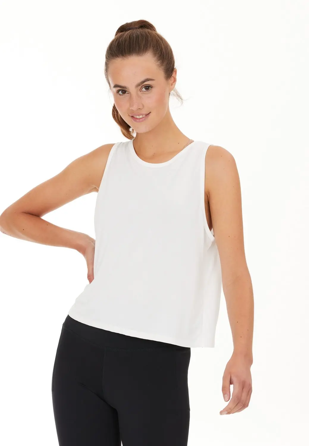Athlecia Sweeky Damestanktop Racerback - Wit - afbeelding 5 van 6