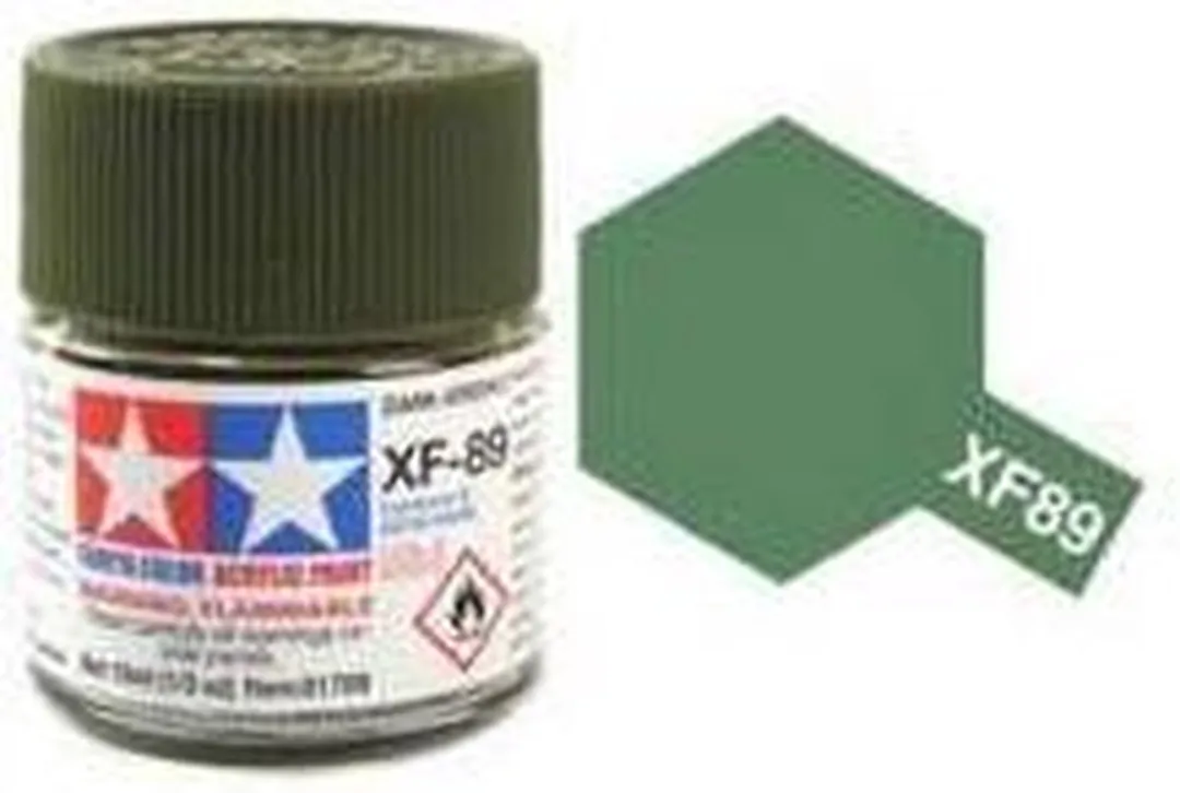 Tamiya XF-89 Dark Green Acrylverf 10ml