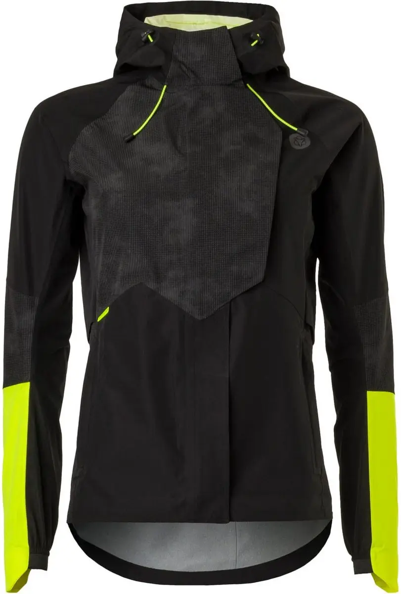 AGU Tech Commuter Dames Regenjas - Zwart - S