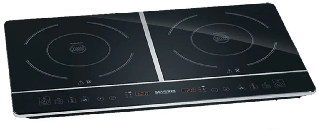 Severin DK 1031 Dubbele Inductiekookplaat - 2x 1700W - Zwart