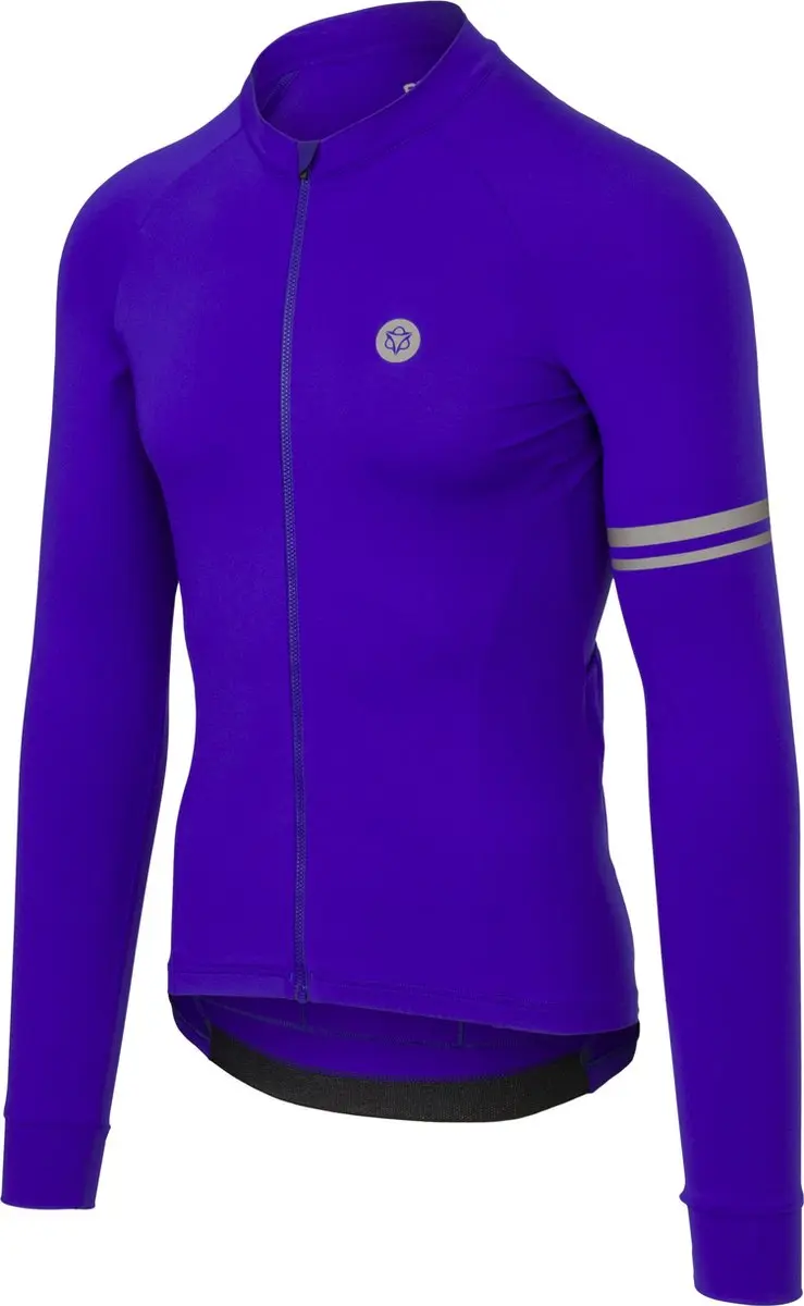 AGU Solid Performance Fietsshirt Lange Mouwen Heren - Paars - M - afbeelding 4 van 6