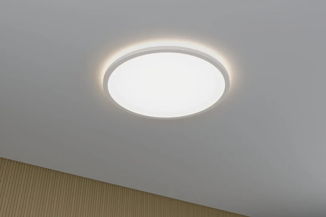 Paulmann Atria Shine LED-paneel 22W 4000K - Bewegingsmelder IP44 - Ø42cm Wit