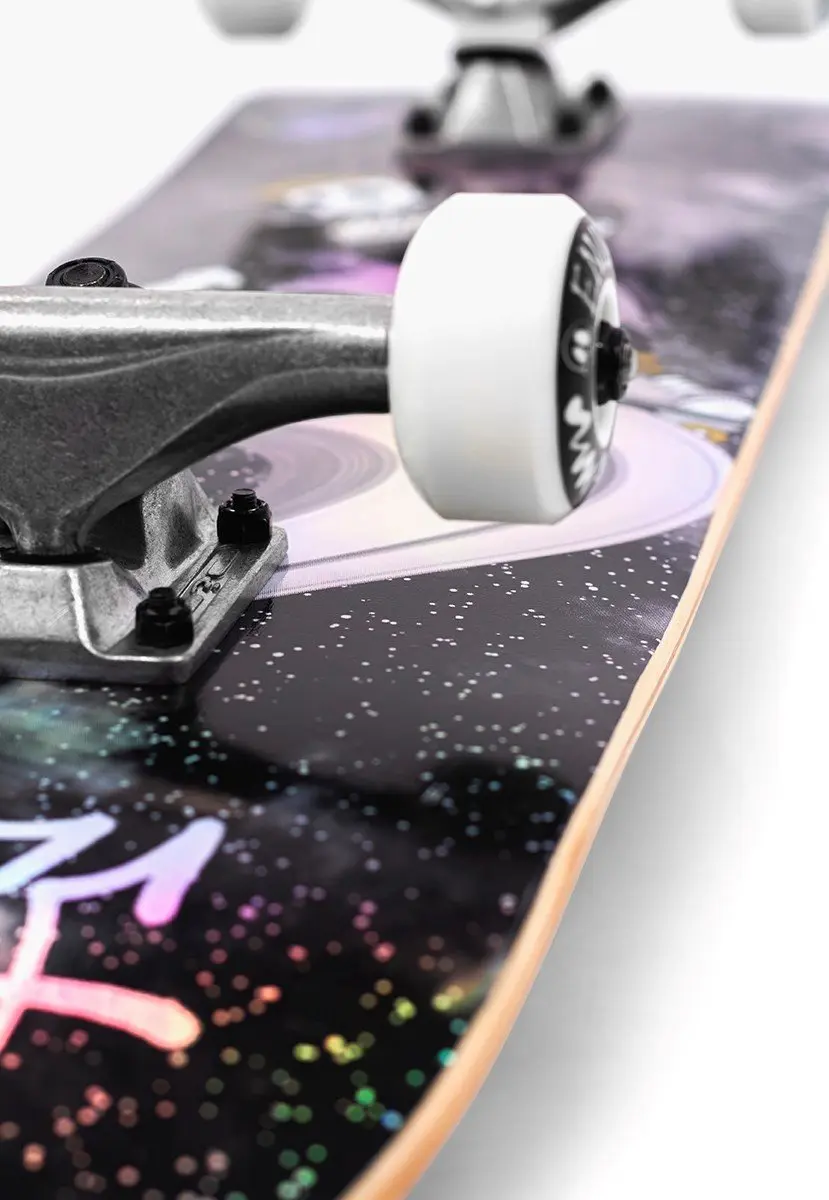 Enuff Skully Hologram Skateboard - Zwart - afbeelding 4 van 6