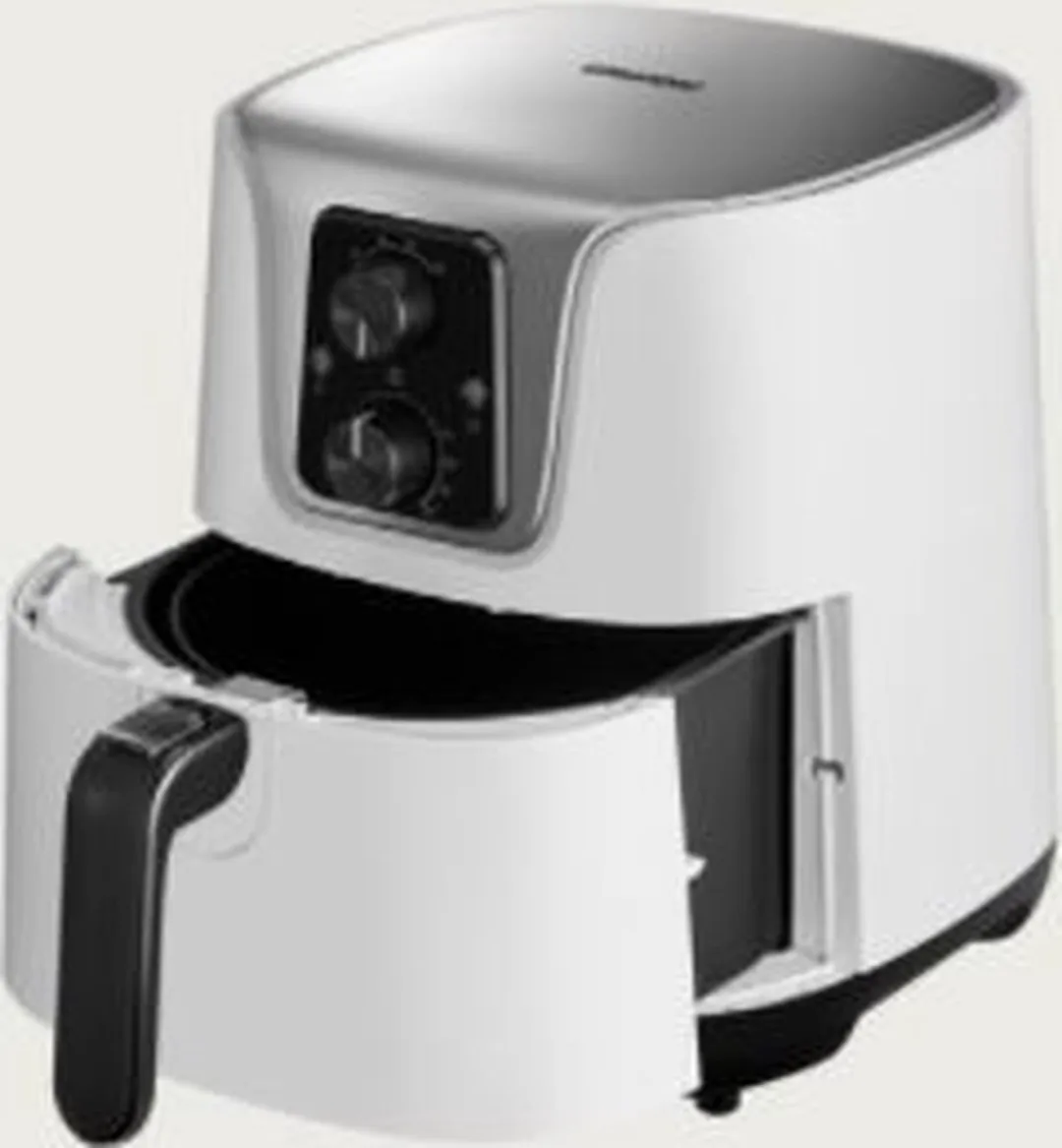 Grundig FRY 6840 Heteluchtfriteuse 1300W - 3L - Zwart/Wit