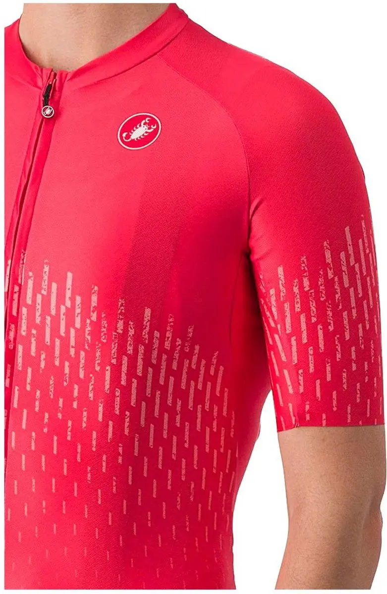 Castelli Aero Pro Wielertrui Korte Mouw Dames - Hibiscus - M - afbeelding 4 van 6