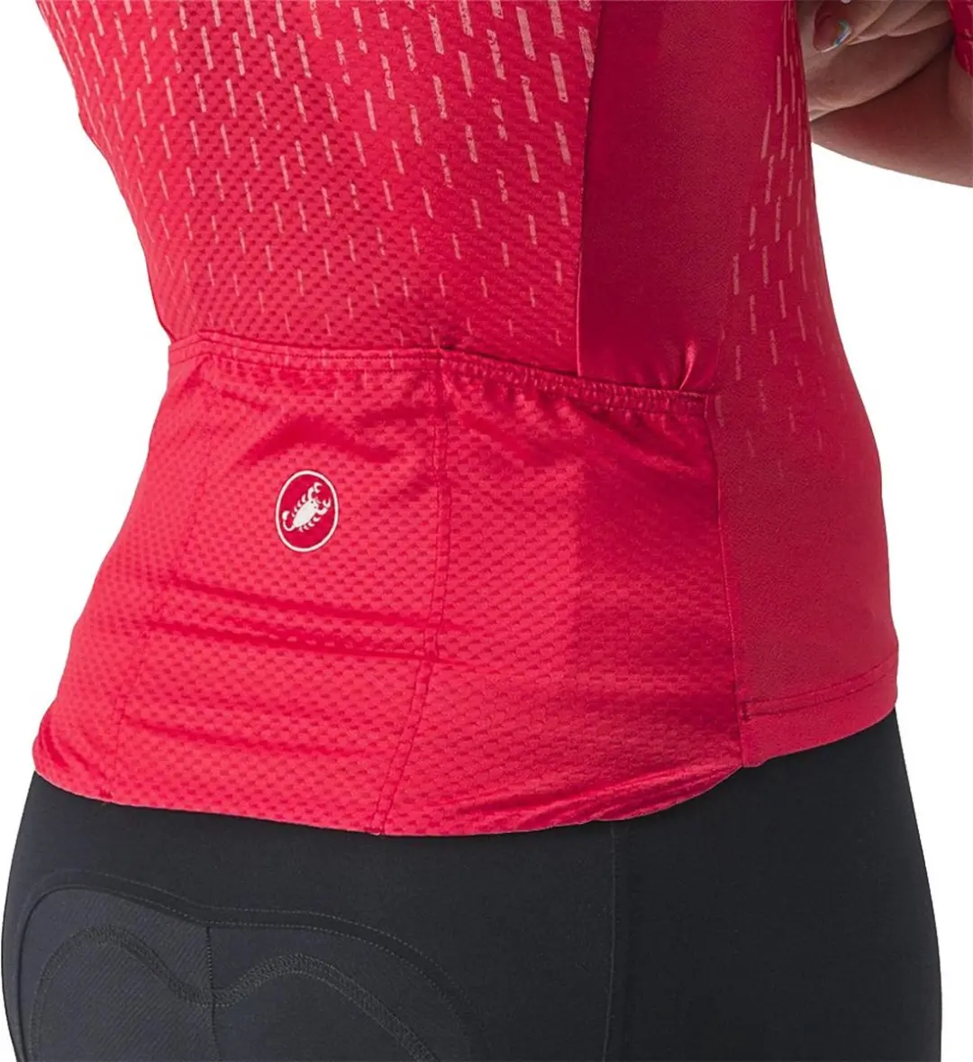 Castelli Aero Pro Wielertrui Korte Mouw Dames - Hibiscus - M - afbeelding 5 van 6