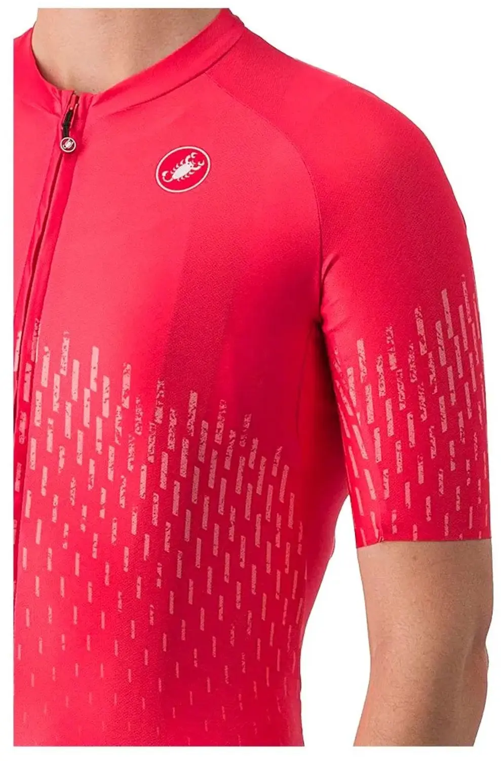Castelli Aero Pro Wielertrui Korte Mouw Dames - Hibiscus - M - afbeelding 6 van 6