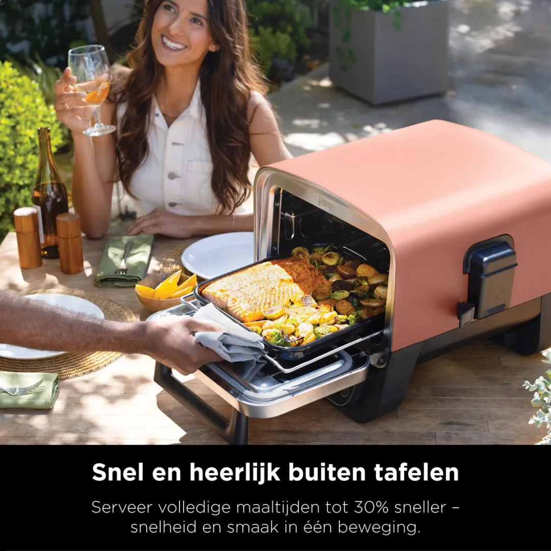Ninja Woodfire OO101EU 8-in-1 Elektrische Pizzaoven 2400W
