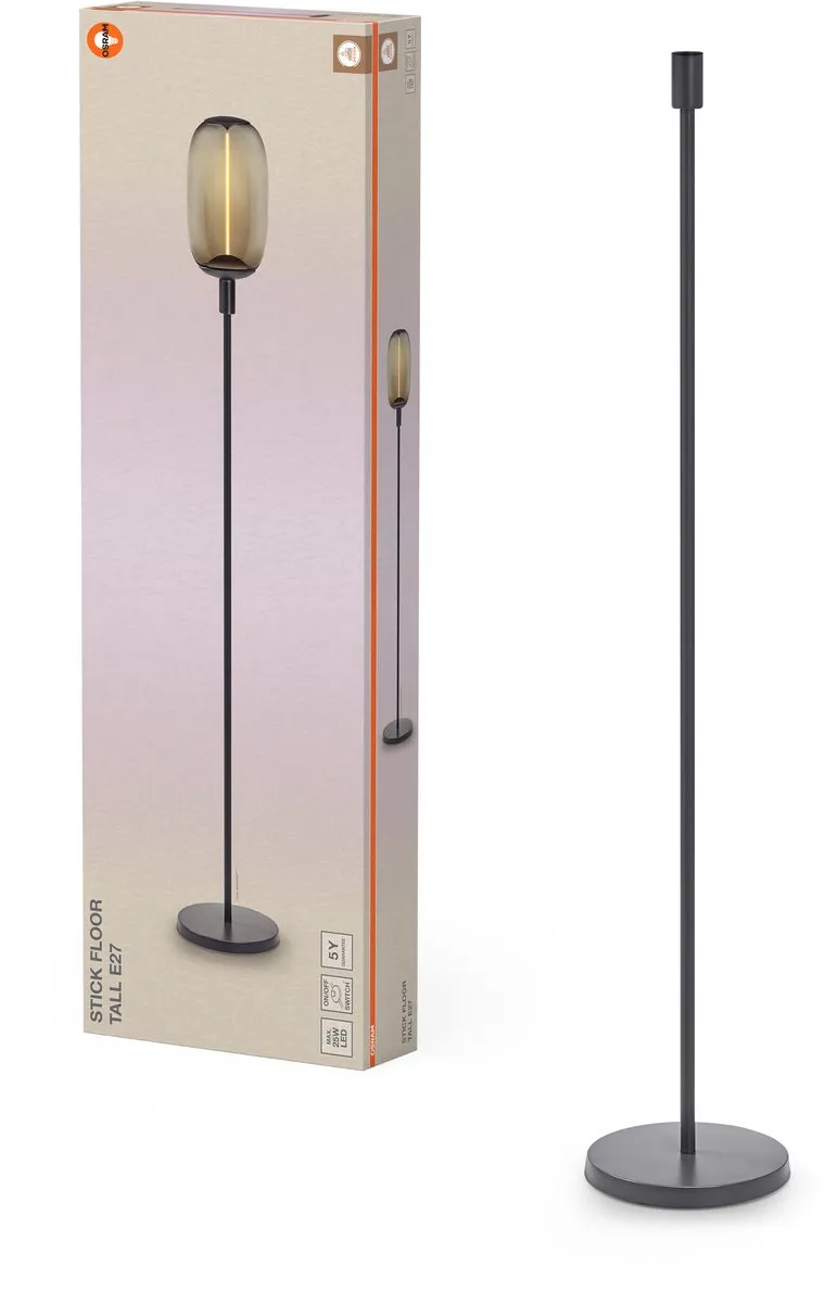 Osram Decor Stick Floor Tall Grondlamp - Donkergrijs