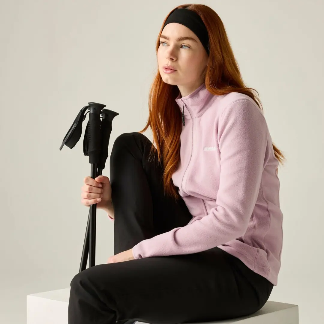 Regatta Floreo IV Fleece Jas - Purper - afbeelding 4 van 6