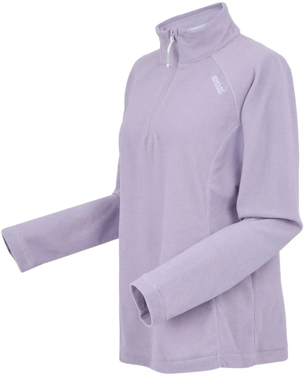 Regatta Montes Damesfleece Half Rits - Purper - afbeelding 4 van 6