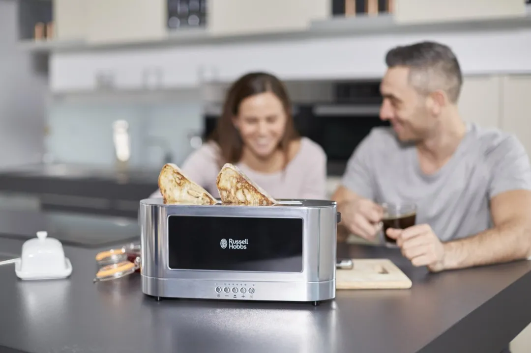 Russell Hobbs Elegance Glass Broodrooster 23380-56 - 2 Sandwiches 1420W - afbeelding 6 van 6