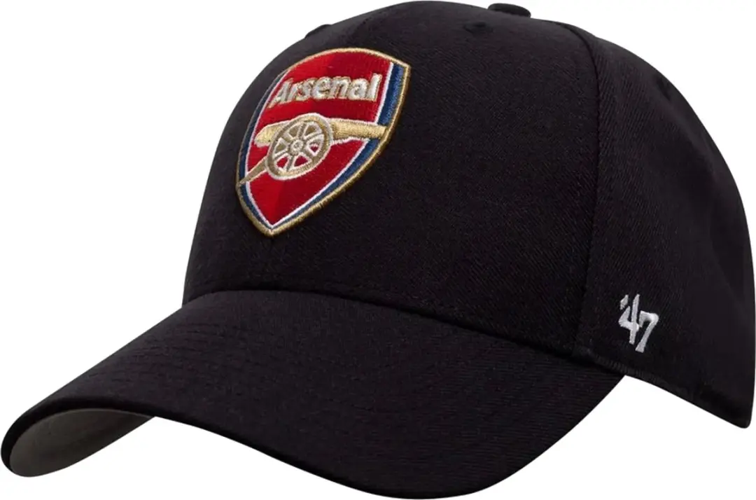 47 Brand Arsenal FC MVP Cap EPL-MVP30WBV-BK, Mannen, Zwart, Pet, maat: One size