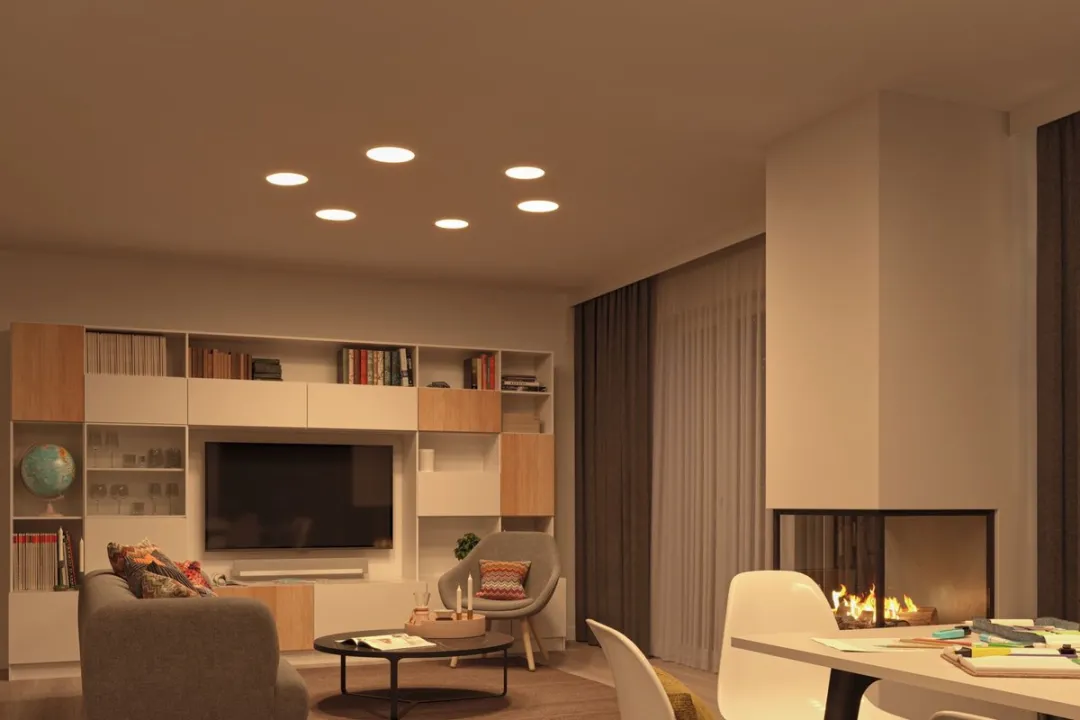Paulmann VariFit LED-inbouwpaneel Zigbee 3.0 15W 1000lm Tunable White - 185mm - IP44 - Satijn - afbeelding 6 van 6