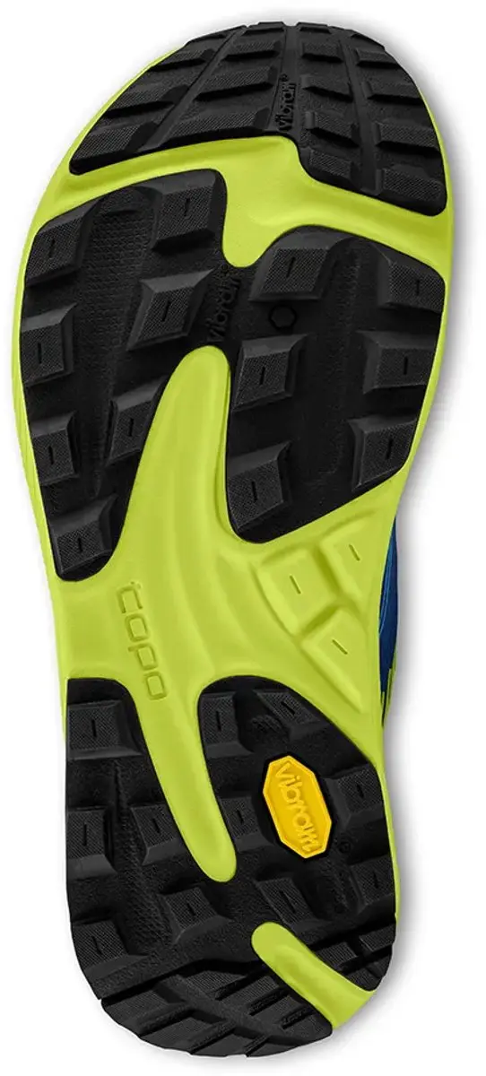 Topo Athletic Ultraventure 5 Trailschoenen - Blue/Lime - afbeelding 2 van 2