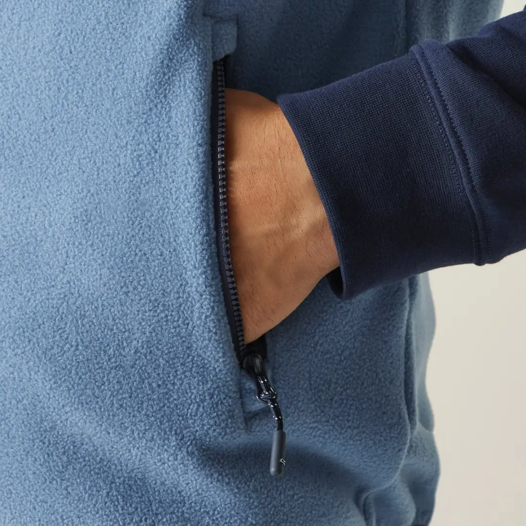 Regatta Frankie Heren Mouwloos Fleece Vest - Blauw - afbeelding 2 van 6