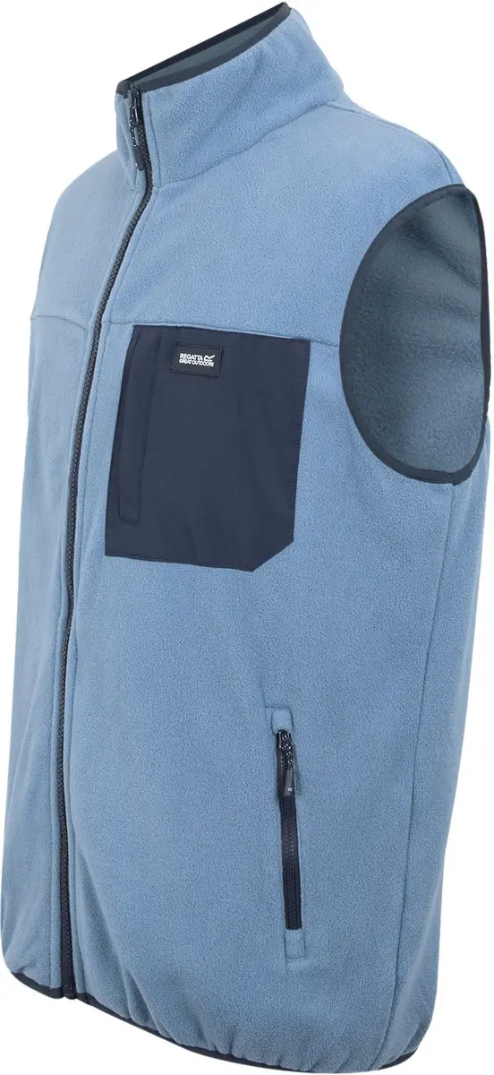 Regatta Frankie Heren Mouwloos Fleece Vest - Blauw - afbeelding 4 van 6