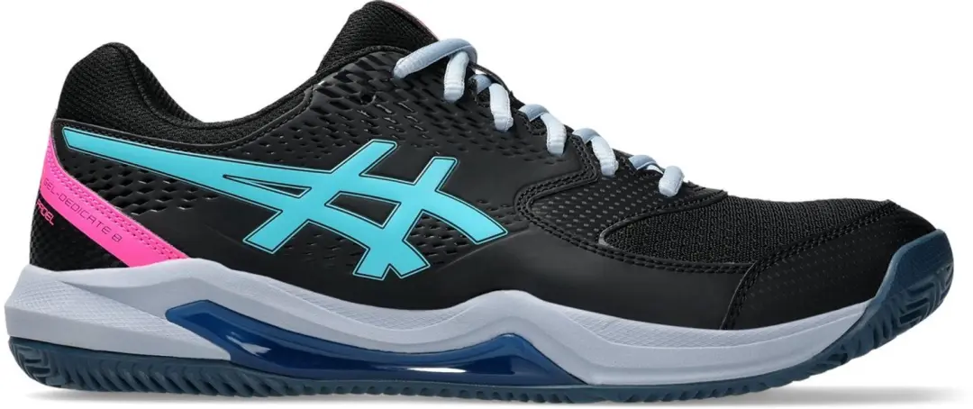 ASICS GEL-DEDICATE 8 PADEL Black/Energy Aqua