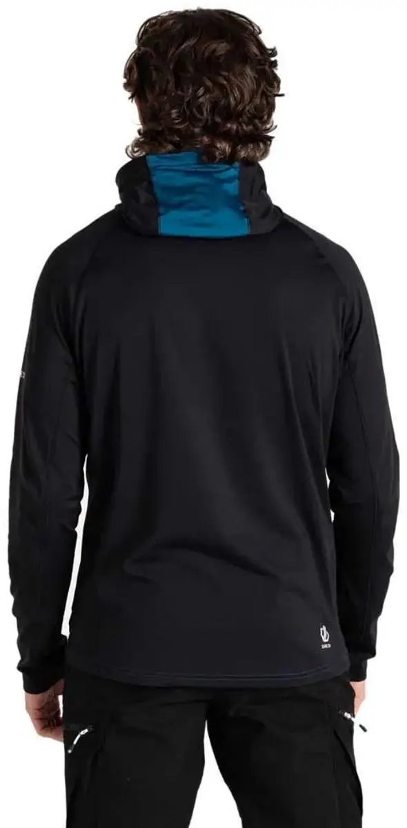 Dare 2b Touring II Stretch Capuchonjas - Blauw/Zwart - afbeelding 2 van 4