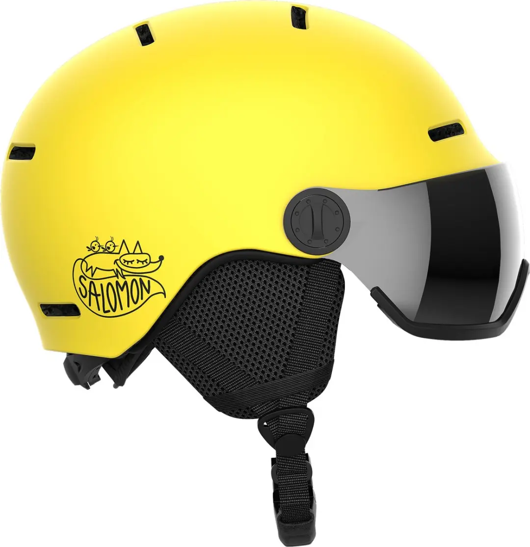 Salomon Orka Skihelm Junior - Levendig Geel - 53-56 - afbeelding 3 van 3