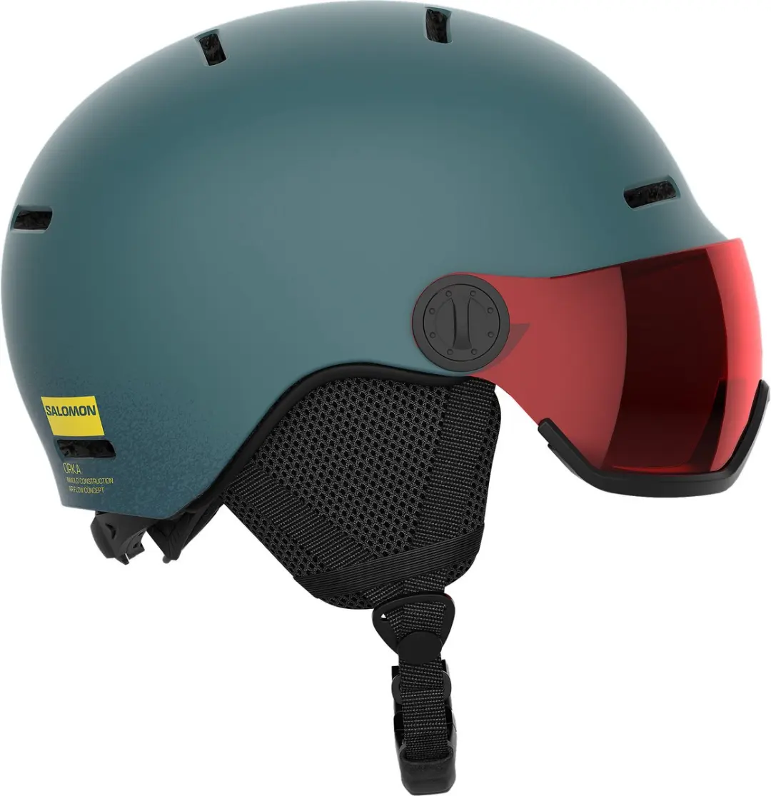 Salomon Orka Skihelm Junior - Levendig Geel - 53-56 - afbeelding 2 van 3