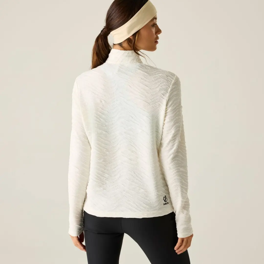 Glamourize middenlaag isolerende actieve fleecetrui met 1/4 rits voor dames - afbeelding 5 van 6