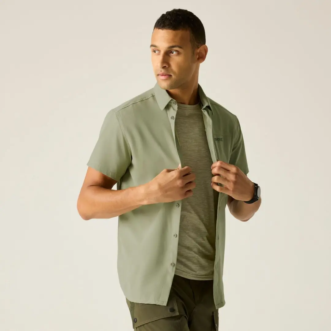 Regatta Travel Light Heren Insectenwerend Reisshirt