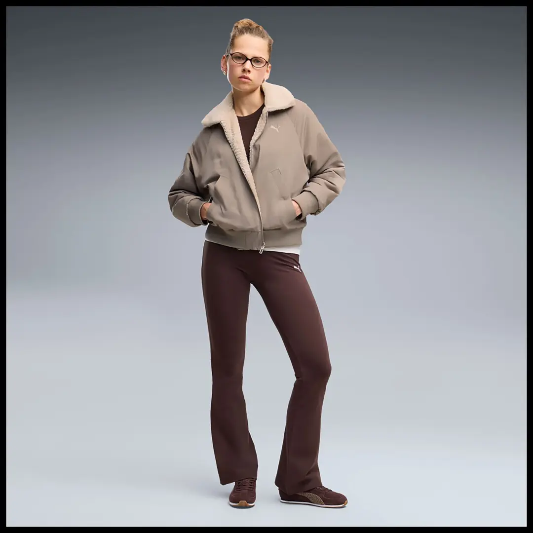 PUMA Essentials High-Waist Flared Leggings Dames