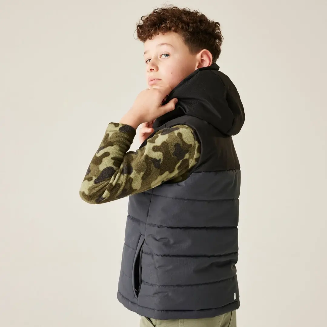 Regatta Lofthouse Kinder Bodywarmer - Zwart - afbeelding 5 van 6