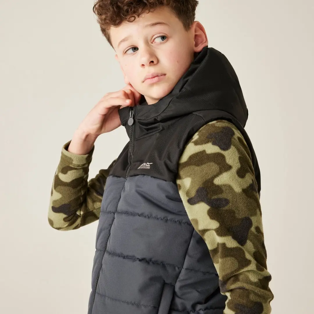 Regatta Lofthouse Kinder Bodywarmer - Zwart - afbeelding 2 van 6