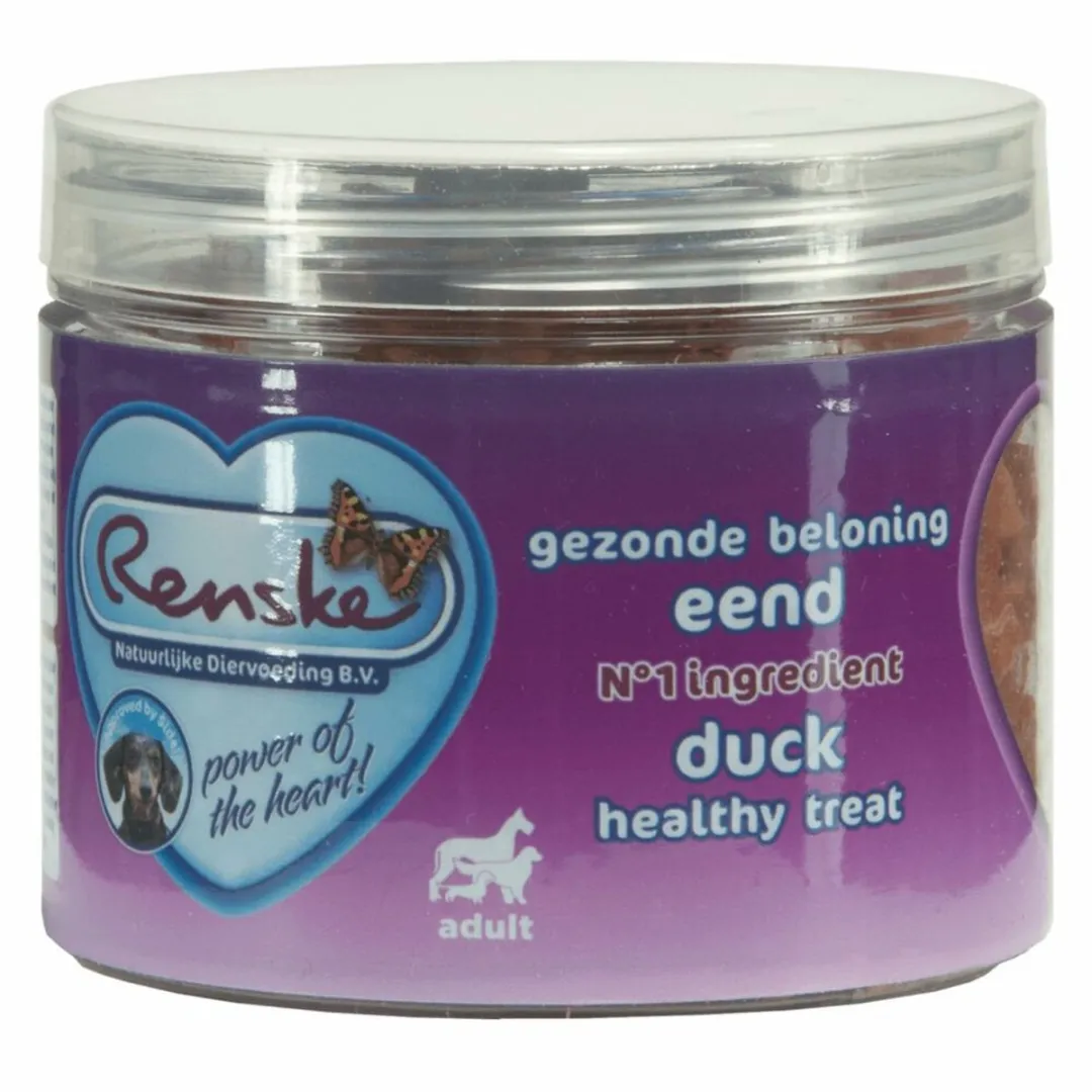 Renske Gezonde Beloning Hartjes Hondensnacks - 12 Stuks