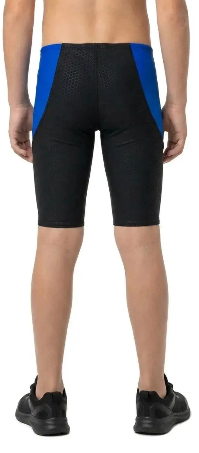 TYR Hexa Durafast Jammer - Zwart/Blauw - 6 jaar - afbeelding 2 van 4
