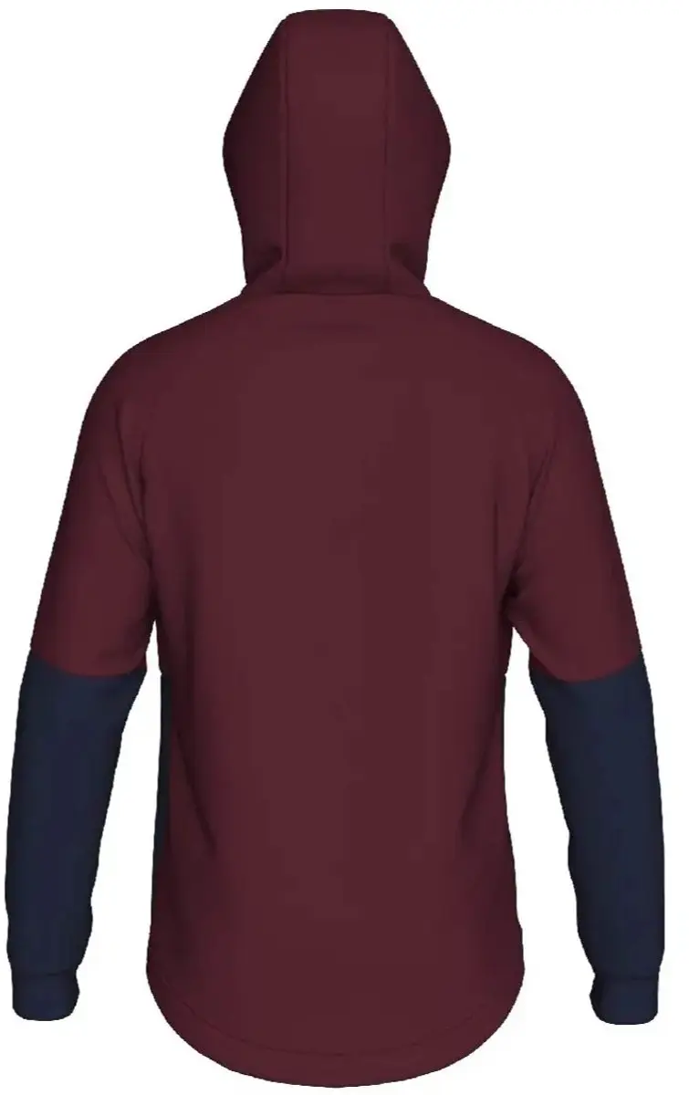 Kappa Union Bordeaux-Bègles Hoodie 2025/26 - Rood - afbeelding 4 van 4