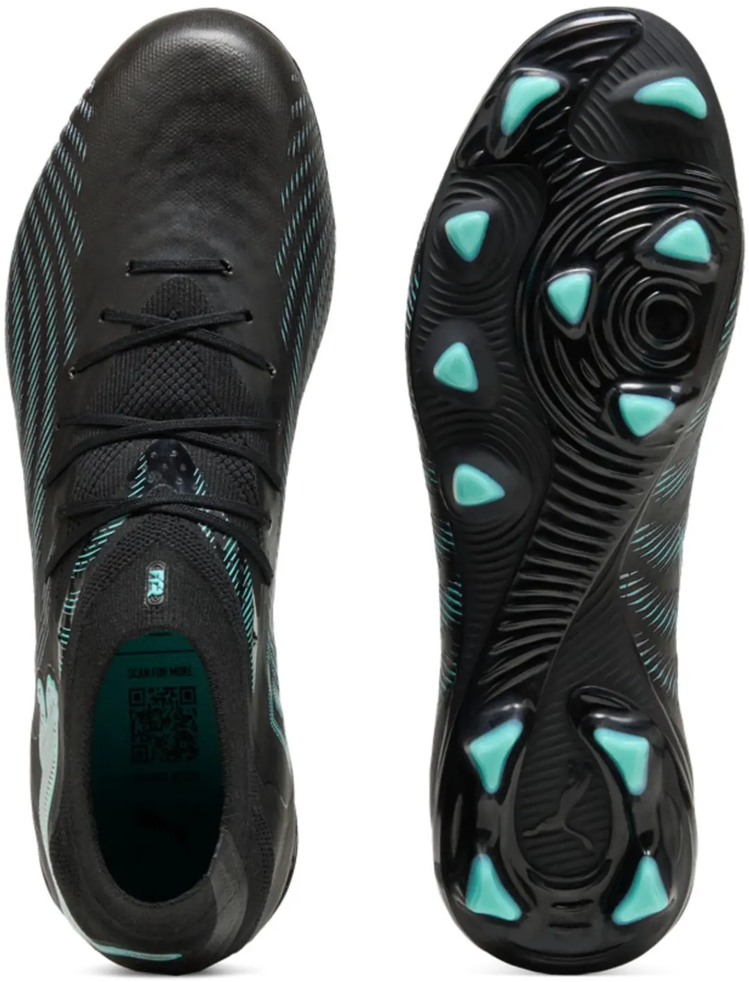 PUMA Future 9 Pro FG/AG Voetbalschoenen - Zwart - afbeelding 4 van 6