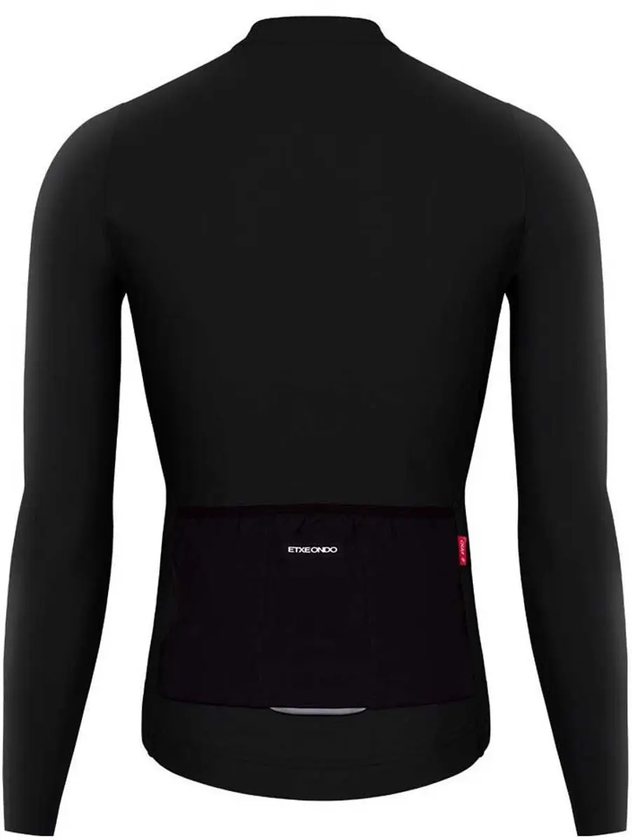 Etxeondo Alde Fietsshirt Lange Mouwen - Zwart - L - afbeelding 2 van 4