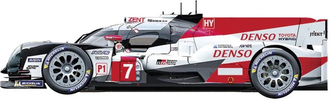 Tamiya Toyota GAZOO Racing TS050 Hybrid 1:24 Modelbouwpakket - Multi