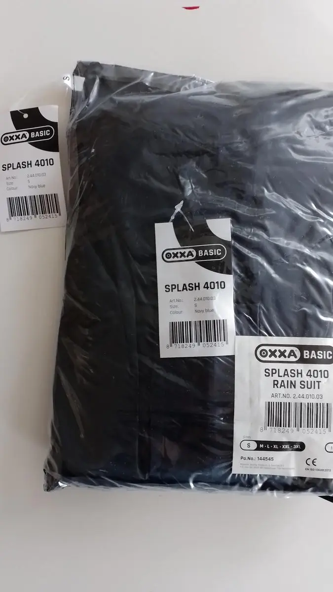 Oxxa Basic Splash 4010 Regenpak