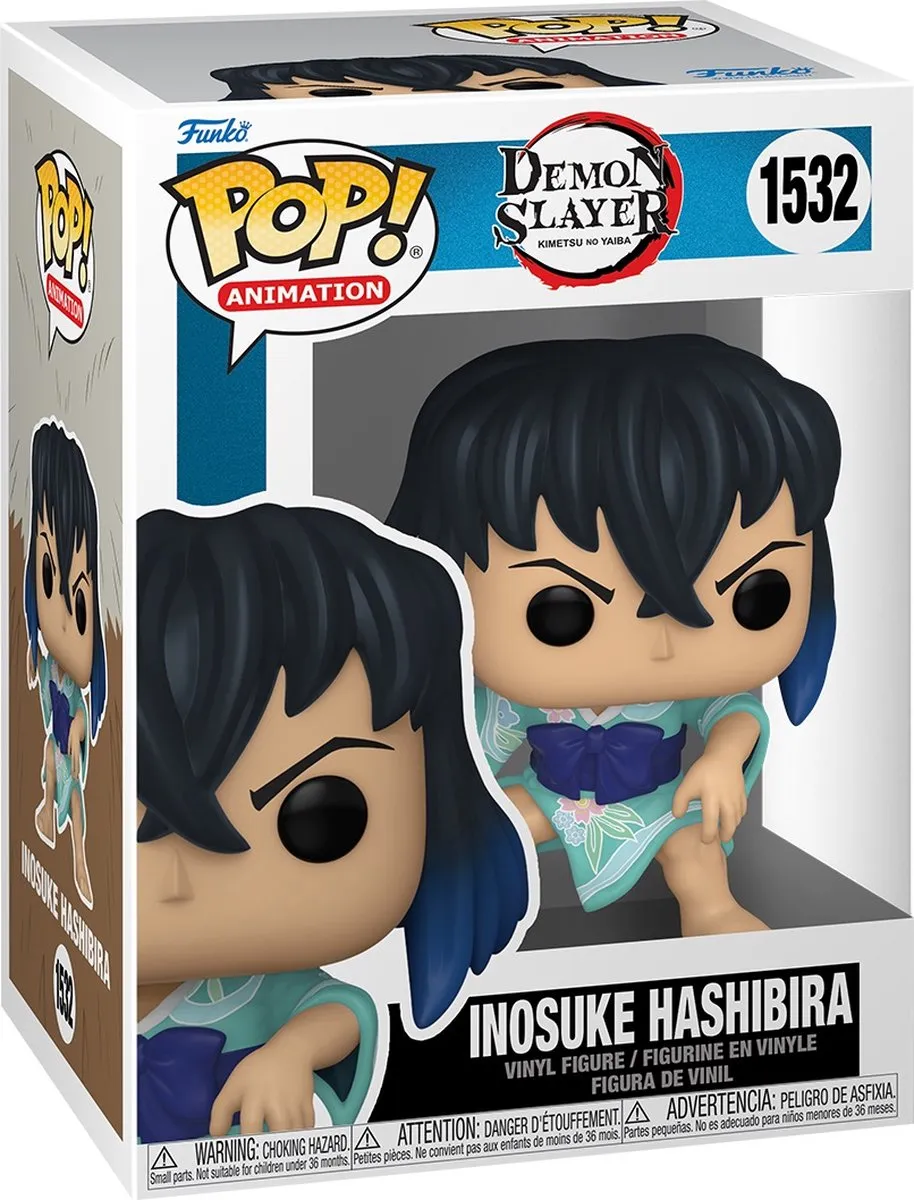 Funko Pop! Demon Slayer Inosuke Hashibira 75572 - Multicolor