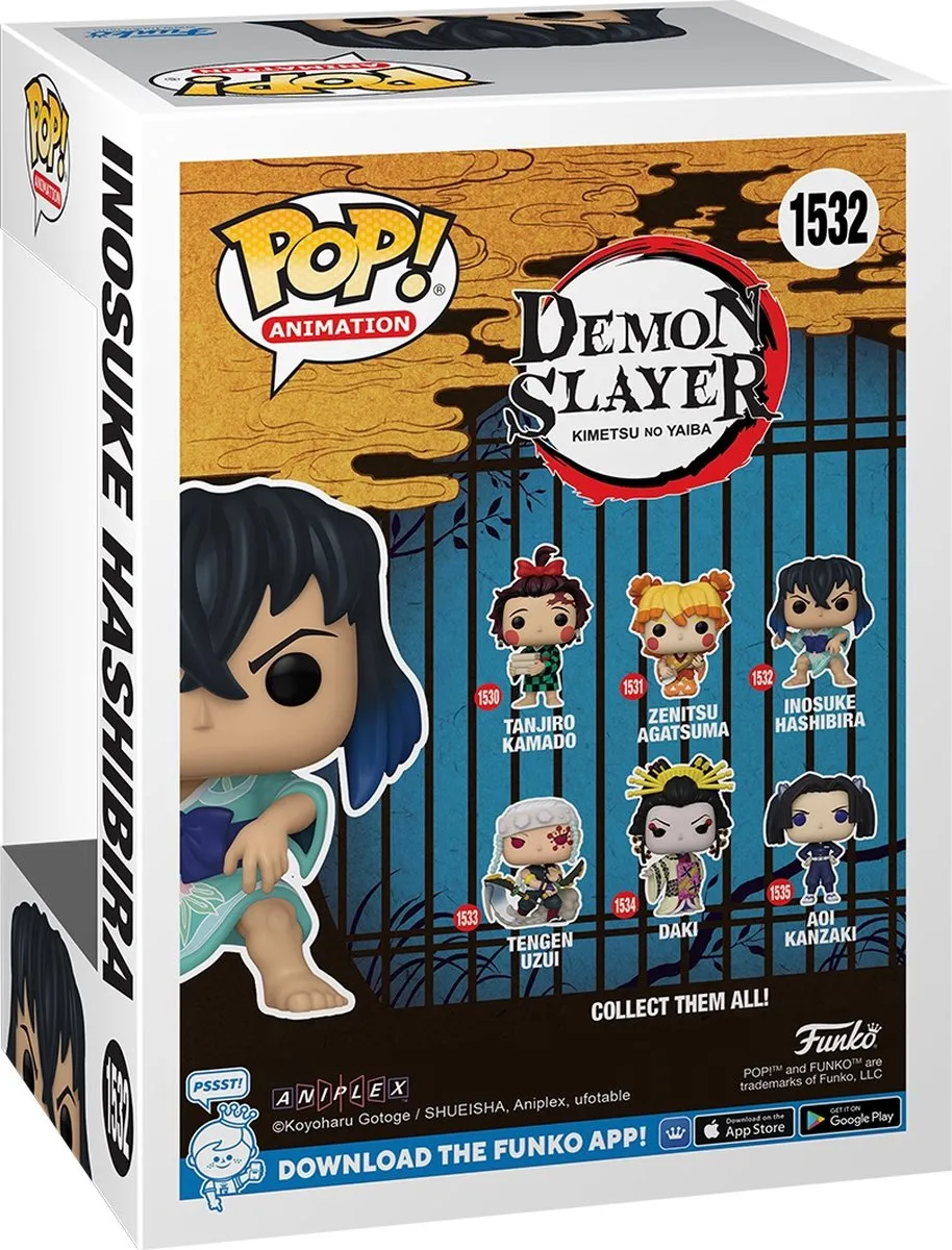 Funko Pop! Demon Slayer Inosuke Hashibira 75572 - Multicolor