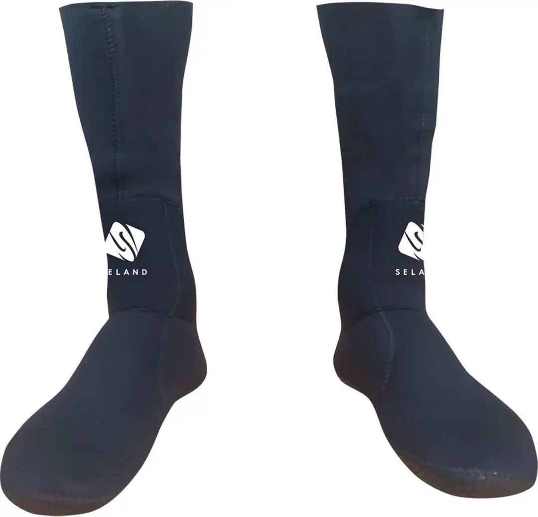 Seland Logo High Neoprene Duikbooties Zwart EU 40-41