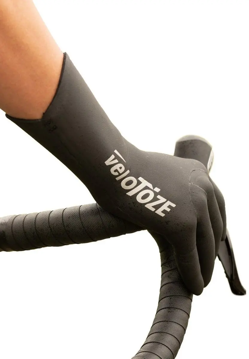 veloToze Waterdichte fietshandschoenen - Zwart - M - afbeelding 4 van 6