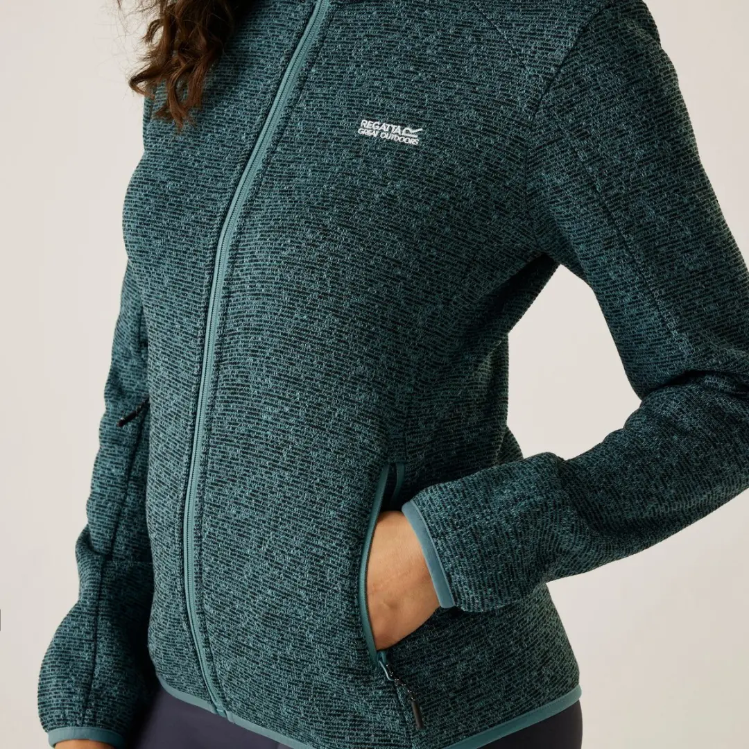 Regatta Newhill Full Zip Dames Fleece - Blauw - afbeelding 3 van 6