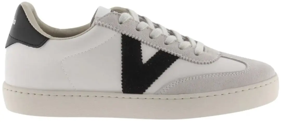 Sportschoenen van Berlijn met leereffect en splitleer Victoria Cycliste