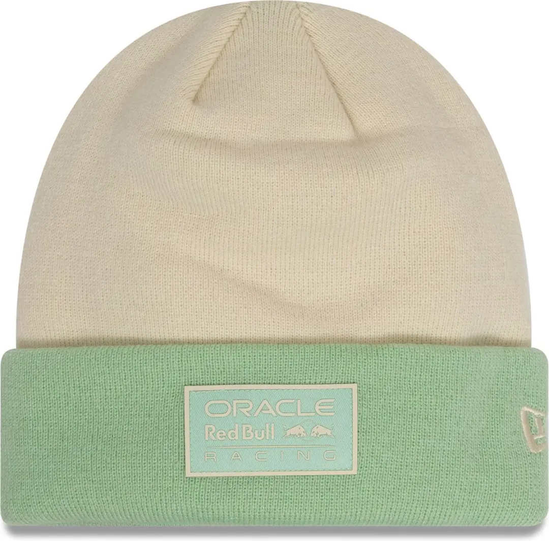 Oracle Red Bull Racing Contrast Cuff Beanie Groen Wit